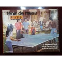 Antiguo Tenis De Mesa Luisito Ping Pong  segunda mano  Argentina