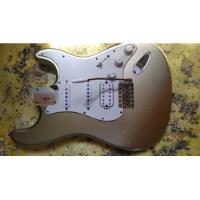Mjt Strat Custom Aged (4 Lb) C/ Suhr, Obsidian Wire | Fender, usado segunda mano  Argentina