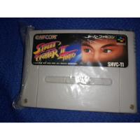 Super Nintendo Street Fighters 2 Turbo Original Japan Usado segunda mano  Argentina