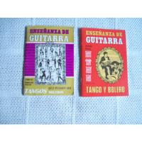 2 Libros Enseñanza De Guitarra. Tangos Y Boleros . A. Pintos segunda mano  Argentina