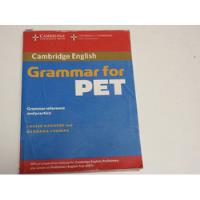 Grammar For Pet. Grammar Reference  Thomas - L510, usado segunda mano  Argentina