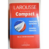 Usado, Diccionario Compact Larousse Español/francés/français    C84 segunda mano  Argentina