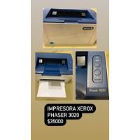 Impresora Xerox Phaser 3020 (toner) segunda mano  Nueva Pompeya