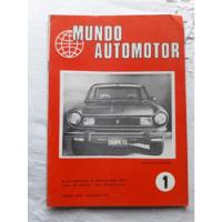 Revista Mundo Automotor N° 1 Año 1979 Torino Coupe  segunda mano  Argentina