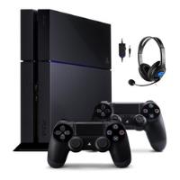 Sony Ps4 Playstation 4 500gb 2 Joystick Auricular Gamer Cuot segunda mano  Argentina