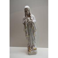 Figura De Porcelana Virgen Monti Piero España Religión  segunda mano  Argentina
