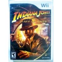 Indiana Jones And The Staff Of King - Wii Con Caja Y Manual  segunda mano  Munro