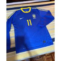 Camiseta Selección Brasil 2010/2011 Match Utileria Original segunda mano  Argentina