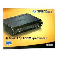 Switch Trendnet De 8 Puertos 10/100 Mbps Te100-s8 Local, usado segunda mano  Argentina