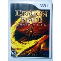 Usado, Dragon Blade Wrath Of Fire - Wii Completo Con Caja Y Manual segunda mano  Munro