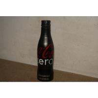 Botella Coca Cola Zero. Aluminio Eeuu. 251 Ml. Llena segunda mano  Argentina