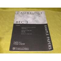 Cambridge Bec 3 Sample Papers - Cambridge segunda mano  Argentina