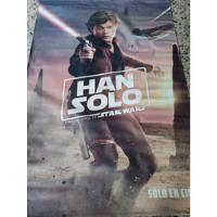 Banner Star Wars Han Solo Cine Original 1.20 X 2 Mts segunda mano  Argentina