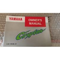 Manual Usuario Moto Yamaha Crypton 105 segunda mano  Argentina