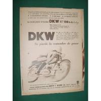 Publicidad - Dkw Moto Rt-150cc De Lujo Para Triunfar segunda mano  Argentina