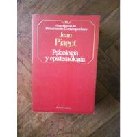 Psicología Y Epistemología- Jean Piaget. segunda mano  Argentina