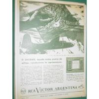 Publicidad Radio Combinados Rca Victor Argentina Shoran segunda mano  Argentina