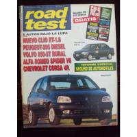 Road Test 68 6/96 Renaut Clio Rt 1.6 Peugeot 205 Diesel segunda mano  Argentina