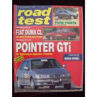 Road Test 52 2/95 Vw Pointer Gti Fiat Duna Cl Ford Fiesta segunda mano  Argentina