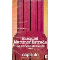 Ezequiel Martinez Estrada - La Cabeza De Goliat Tomo 2 segunda mano  Argentina