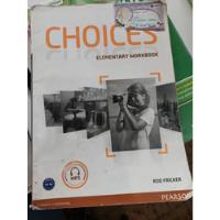 Choices - Elementary - Workbook - Pearson  segunda mano  Argentina