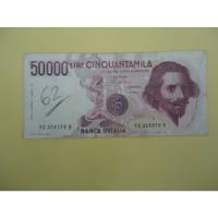 Billete De Italia 50000 Liras 1984 segunda mano  Argentina