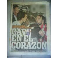 Diario Ole 6 Agosto 2015 River Campeon Libertadores segunda mano  Argentina