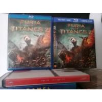 2 Blu Ray Con Slipcover 2 Dvd Lote Furia De Titanes 1 Y 2  segunda mano  Argentina