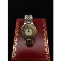 Reloj Cartier Mujer Usado Original Must Siglo Xxi Acero/oro  segunda mano  Argentina