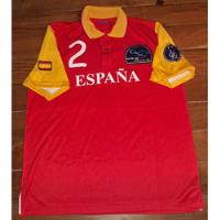 Camiseta De Polo Team España #2 Word Cup 2001 Marca Tmt segunda mano  Argentina