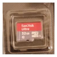 Memoria Microsd Sandisk Ultra 32gb Nueva Sellada segunda mano  Argentina