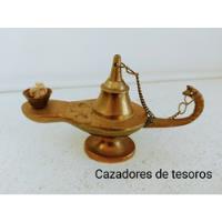 Lámpara Antigua Aladin En Bronce  segunda mano  Argentina