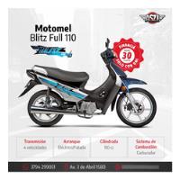 Motomel Blitz 110 Full - Aszi Motos segunda mano  Argentina