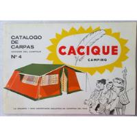 Antiguo Catalogo De Carpas Cacique Años 60  segunda mano  Argentina