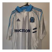 Camiseta Olympique Marsella adidas 1999 Ericsson Ravanelli segunda mano  Argentina