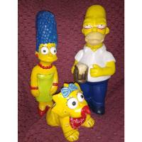 Usado, Lote Adornos Figuras Yeso Los Simpson Homero Decoración  segunda mano  Argentina