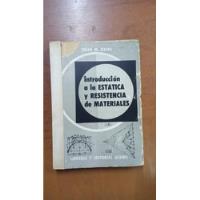 Introducción A La Estatica Y Resistencia De Materiales-raffo segunda mano  Argentina