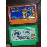 Lote Megaman/rockman 3 Y 4 Nintendo Famicom Jap Originales  segunda mano  Argentina