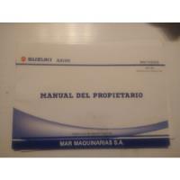 Usado, Manual De Propietario Suzuki Ax100 Argentina Original segunda mano  Argentina