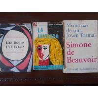 Simone De Beauvoir 3 Libros Memorias Joven Formal Y Otros B2 segunda mano  Argentina
