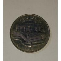 Moneda De Panama 1/2 Balboa 2012 Casas Reales Vf, usado segunda mano  Argentina