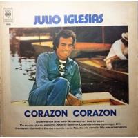 Julio Iglesias - Corazón Corazón 1975 Lp  - Rep segunda mano  Argentina
