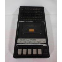 Vintage Cassettera Grabadora Crown Japan Funciona Micro Inc segunda mano  Argentina