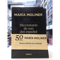 Usado, Diccionario Del Uso Del Español Maria Moliner  Usado segunda mano  Argentina