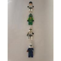 Lego 4 Personajes Mini Figuras - Originales, usado segunda mano  Argentina