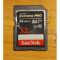 Usado, Tarjeta De Memoria Sandisk Sd  Extreme Pro 32gb segunda mano  Argentina