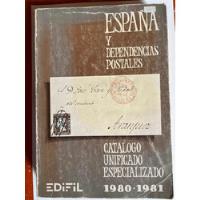 Catálogo Edifil De España Especializado 1981, 565 Pag., Usad segunda mano  Argentina