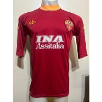 Camiseta Roma Italia Kappa 2000 2001 Cafú #2 Brasil T. M segunda mano  Argentina