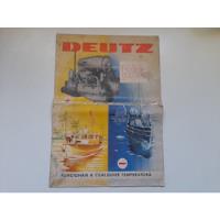 Manual Deutz Sal- 514, Motores Marinos segunda mano  Argentina