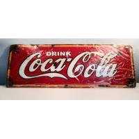 Chapa Decorativa De Coca Cola. 55 Cm Por 20 Cm., usado segunda mano  Argentina